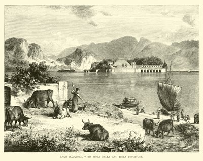 Lago Maggiore, s Isola Bella a Isola Pescatore od English School