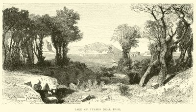 Jezero Fusaro poblíž Baiae od English School