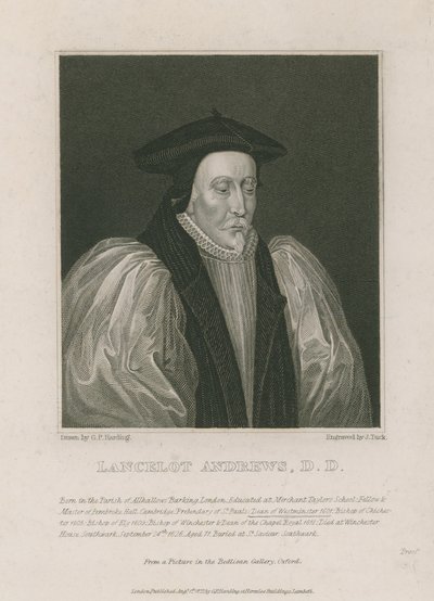 Lancelot Andrews, děkan z Westminsteru od English School