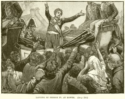 Přistání George IV v Howth od English School