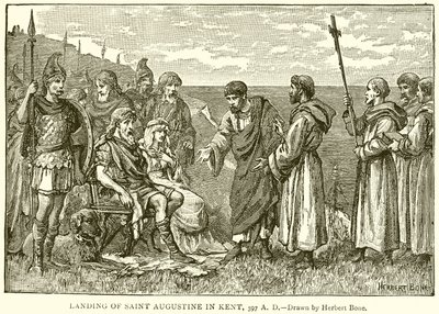 Přistání svatého Augustina v Kentu, 597 n. l. od English School