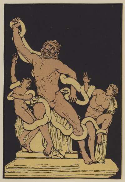 Laocoon (barva litho) od English School