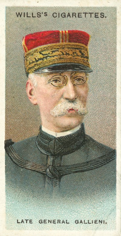 Zesnulý generál Gallieni (chromolitho) od English School
