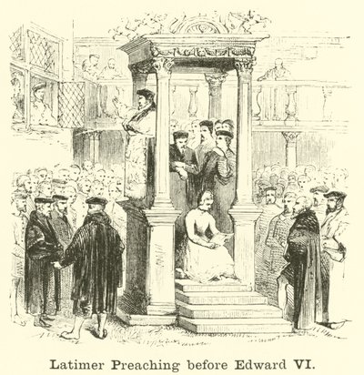 Latimerské kázání před Edwardem VI od English School