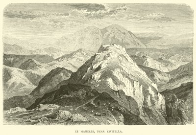 Le Mamelle, poblíž Civitella od English School