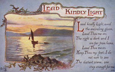 Lead Kindly Light (barevná litografie) od English School