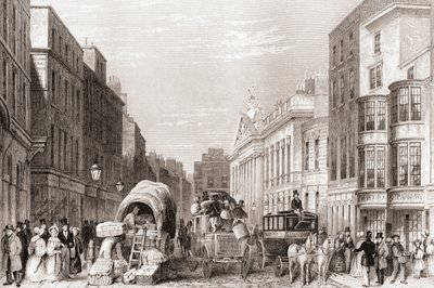 Leadenhall Street, Londýn, Anglie od English School