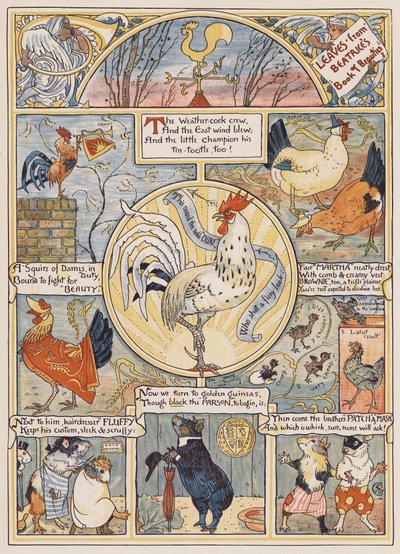 Listy z Beatriciny Knihy krás I (barevné lito) od English School