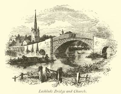 Most a kostel Lechlade od English School