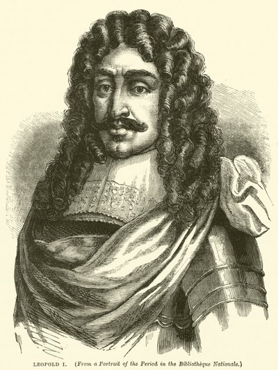 Leopold I (rytina) od English School