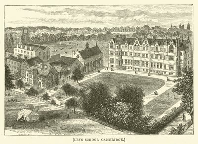 Leys School, Cambridge (rytina) od English School