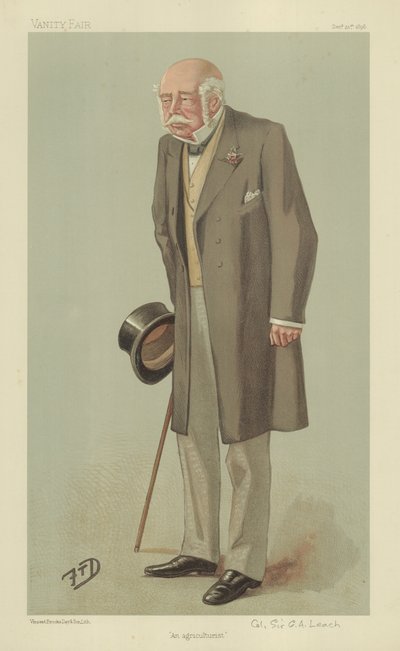 Podplukovník Sir George Archibald Leach od English School