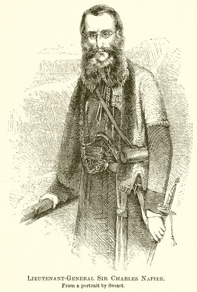 Generálporučík Sir Charles Napier od English School