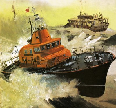 Záchrana záchranného člunu od English School