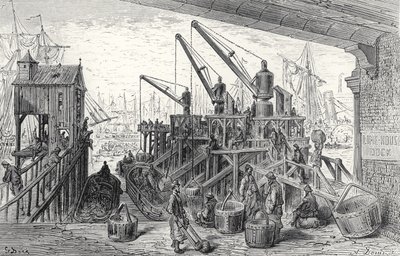 Limehouse Docks od English School