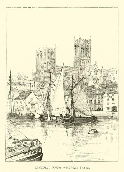 Lincoln, z Wytham Basin od English School