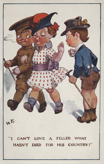Holčička si vybírá svého přítele (barva litho) od English School
