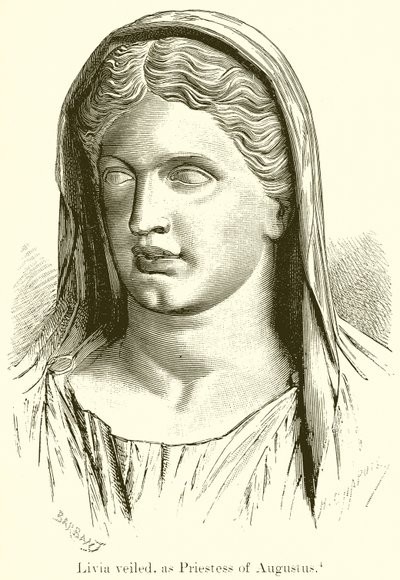 Livia Veiled, jako kněžka Augusta od English School