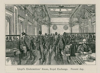 Lloyds Underwriters Room, Royal Exchange od English School