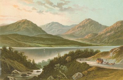 Loch Lomond z cesty do Stronaclacheru od English School