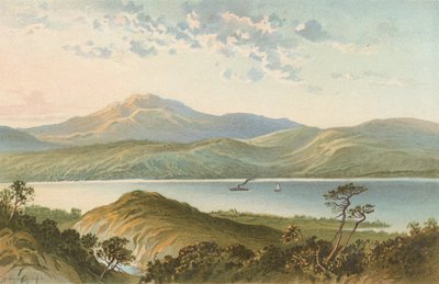 Loch Ness, shora Fall of Foyers od English School