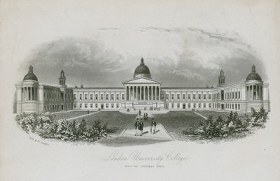 London University College, se zamýšlenými křídly od English School