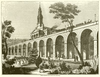 Londýn a Greenwich Railway od English School