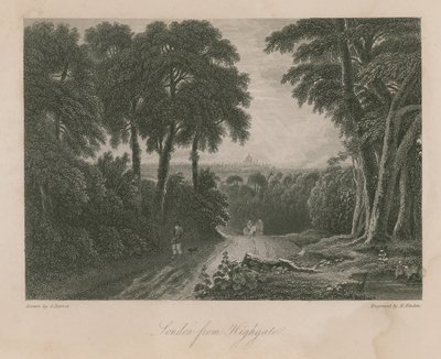 Londýn z Highgate od English School