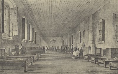 Dlouhá komora, 1844 (hlubotisk) od English School