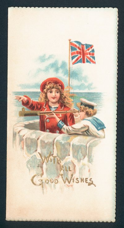 Pohled na moře, vánoční přání od English School