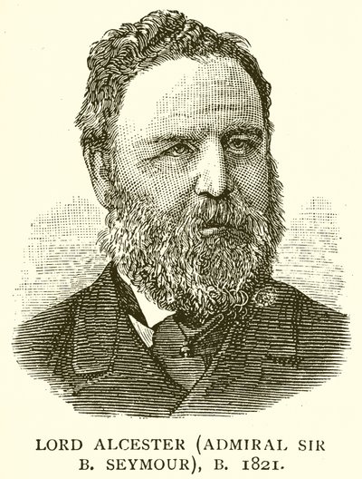 Lord Alcester (admirál Sir B. Seymour), B. 1821 od English School