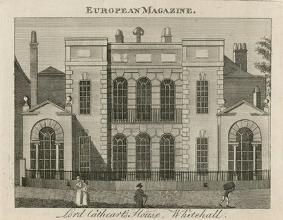 Dům lorda Cathcarts ve Whitehallu od English School