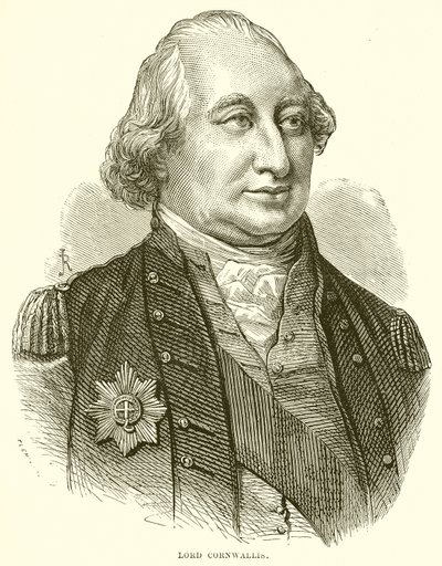 Lord Cornwallis od English School