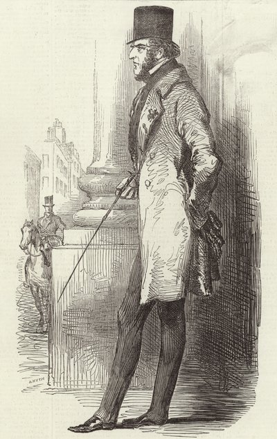 Lord George Bentinck (rytina) od English School
