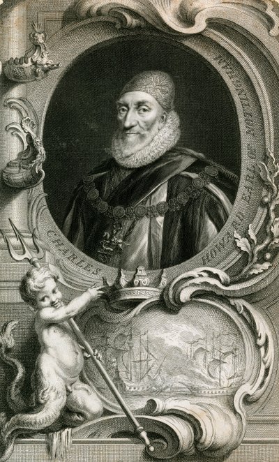 Lord Howard z Effinghamu, admirál celé flotily od English School