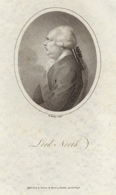 Lord North , anglický politik od English School