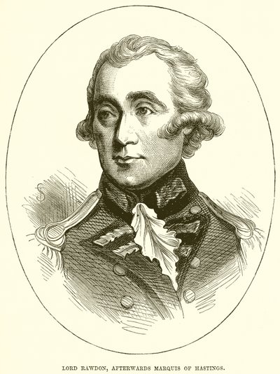 Lord Rawdon, později markýz z Hastings od English School