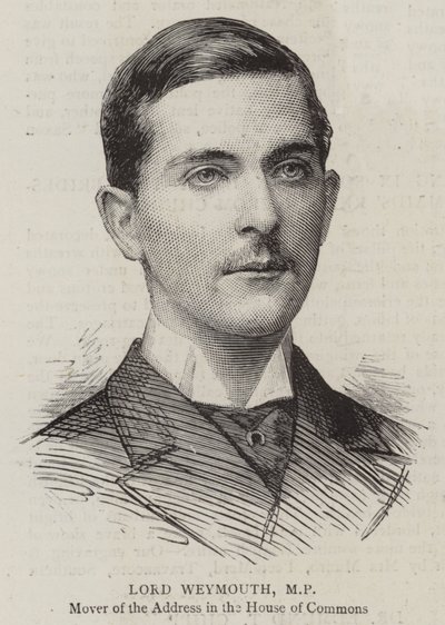 Lord Weymouth, MP (rytina) od English School