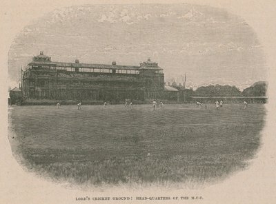 Lords Cricket Ground, ředitelství MCC od English School