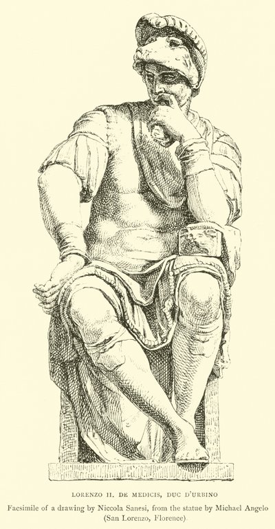 Lorenzo II, De Medici, Duc dUrbino od English School