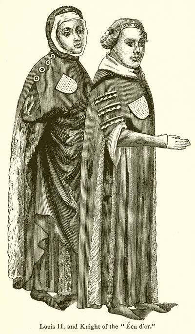 Louis II a rytíř Ecu Dor od English School