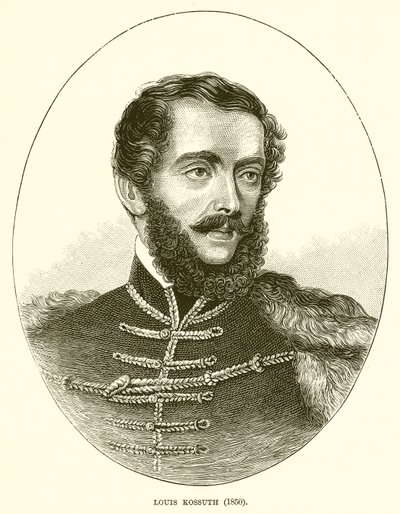 Louis Kossuth (1850) od English School