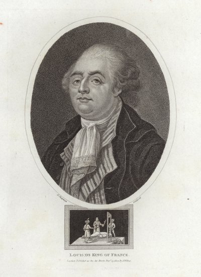 Ludvík XVI. francouzský král od English School