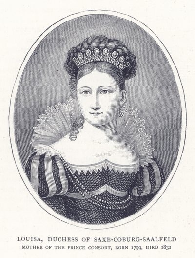 Louisa, vévodkyně ze Saxe-Coburg-Saalfeld od English School