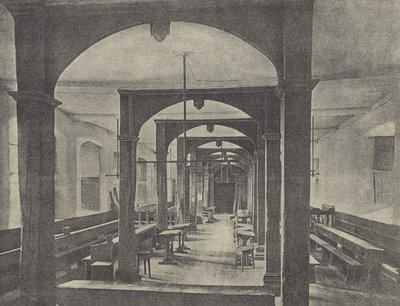 nižší škola (hlubotisk) od English School