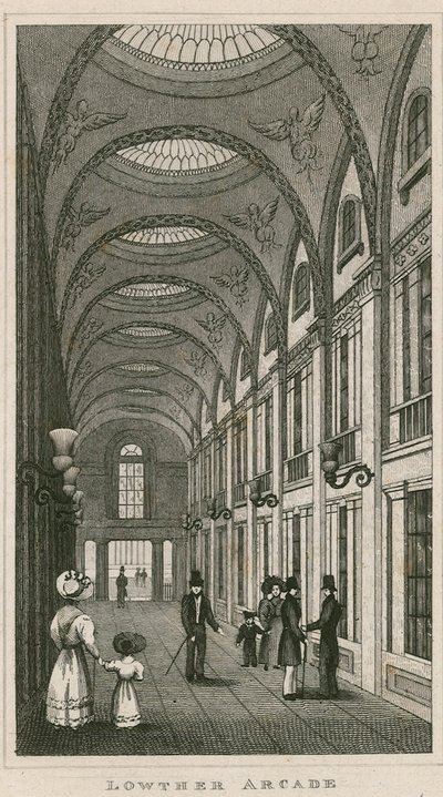 Lowther Arcade, Strand, Londýn od English School