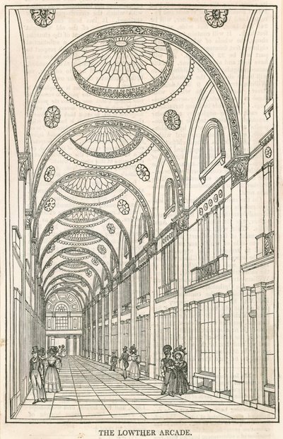 Lowther Arcade, Strand, Londýn od English School