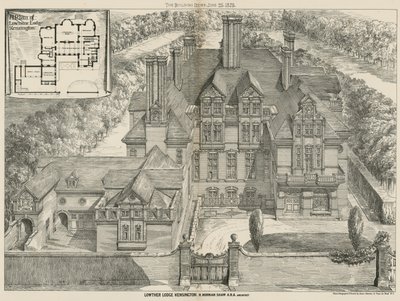 Lowther Lodge, Kensington, Londýn od English School