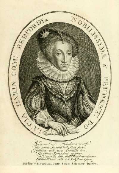 Lucy Harrington, hraběnka z Bedfordu od English School