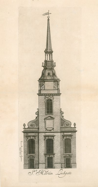 Ludgate Hill, St Martin Ludgate od English School